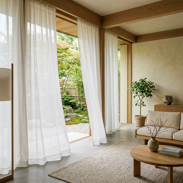 Minimalist perde modelleri